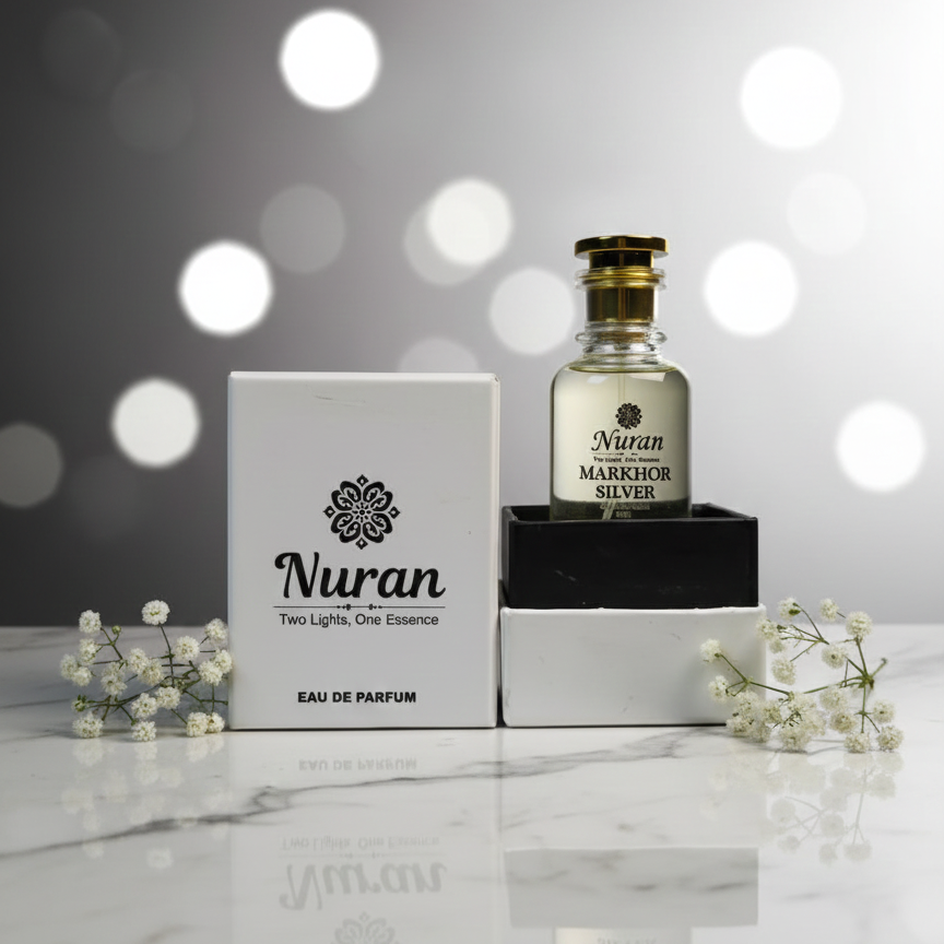 Markhor Silver - Luxury Extrait De Parfum (EDP) 50ml + 5ml Free Tester